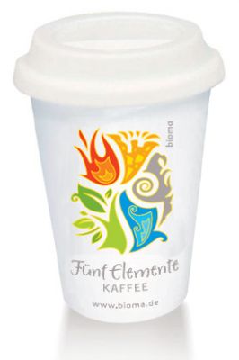Bild von Coffee to go Porzellanbecher